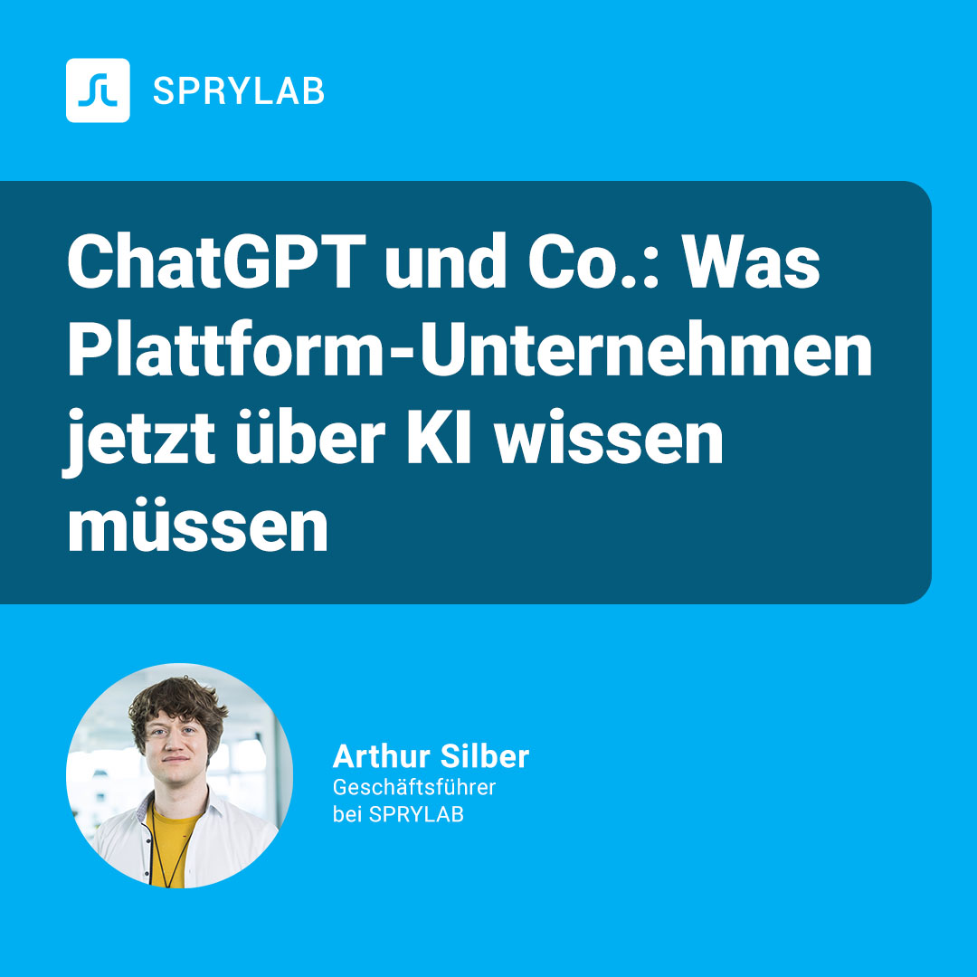 ChatGPT and others: what platform businesses need to know about AI
