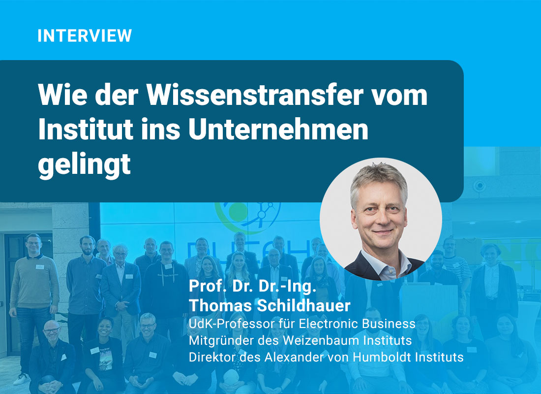 Innovation durch Forschung: Wie der Wissenstransfer vom Institut ins Unternehmen gelingt