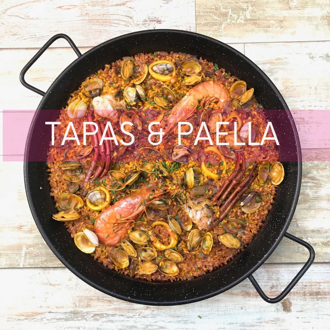 Classic Tapas & Paella Menu | Ibiza Villa Chef, €70 Per Person