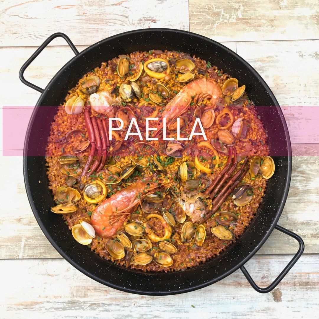 Mediterranean Paella Menu | Ibiza Private Chef, €85 Per Person