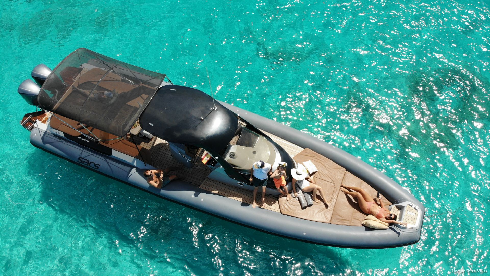 SACS Strider 13 Ibiza Boat Charter | From €1,300