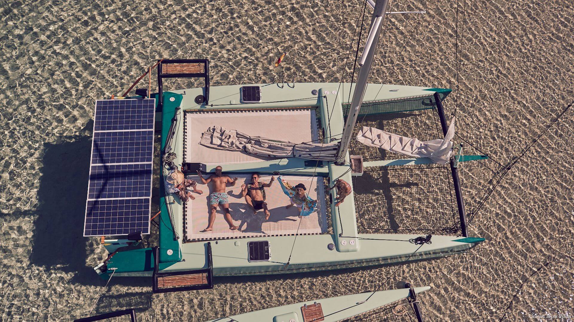 Ibiza large catamaran private charter