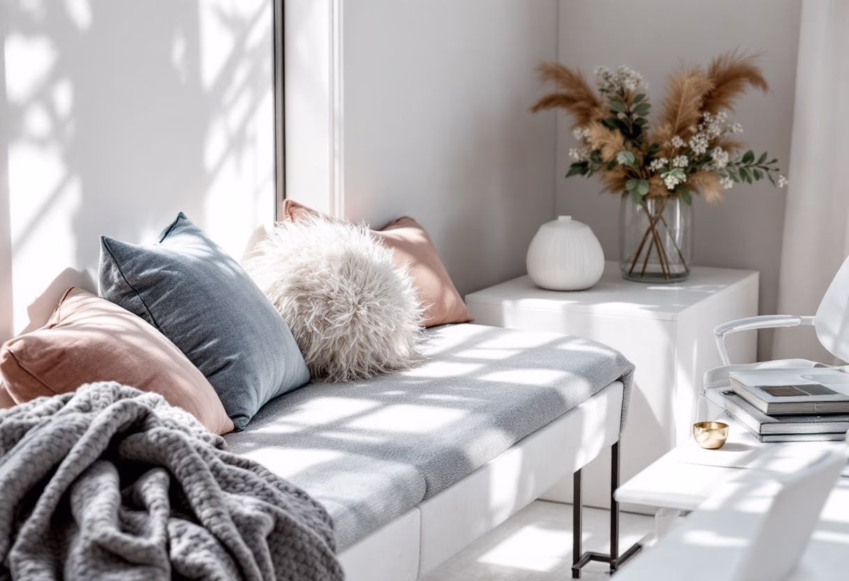 image of cozy study nook (for an edtech)