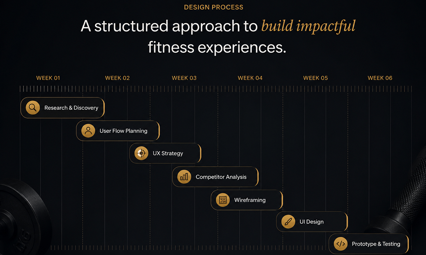 UI/UX design process including research, wireframing, prototyping, and user-centered interface design.