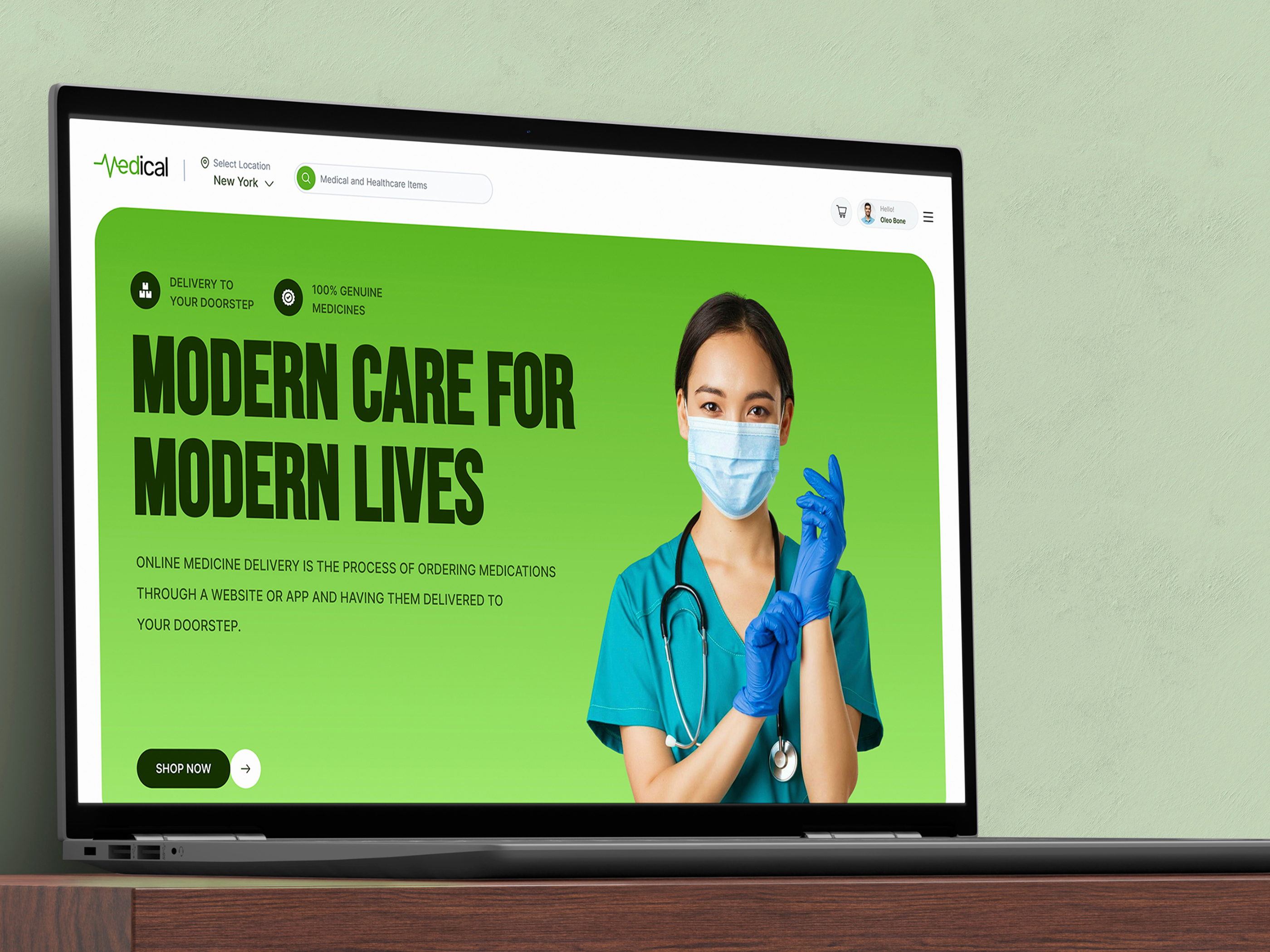 Featured UI/UX design project demonstrating responsive web design, usability, and conversion-focused user interface.