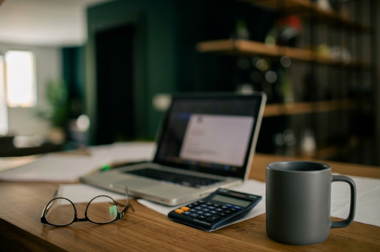 Owner managing business operations