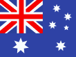 Australian flag with Union Jack, large seven-pointed star, and Southern Cross constellation on blue background.