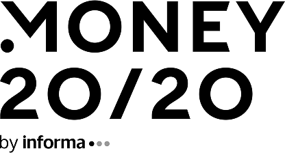 Money 20/20 Informa logo with a stylized globe and connected dots forming the design.
