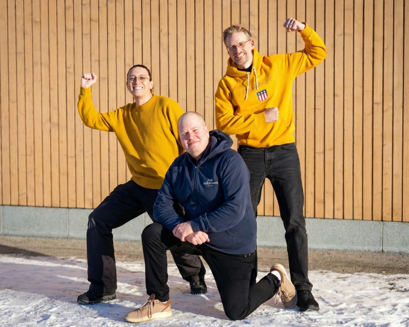 Hipped founders Akram, Paavo, and Saku
