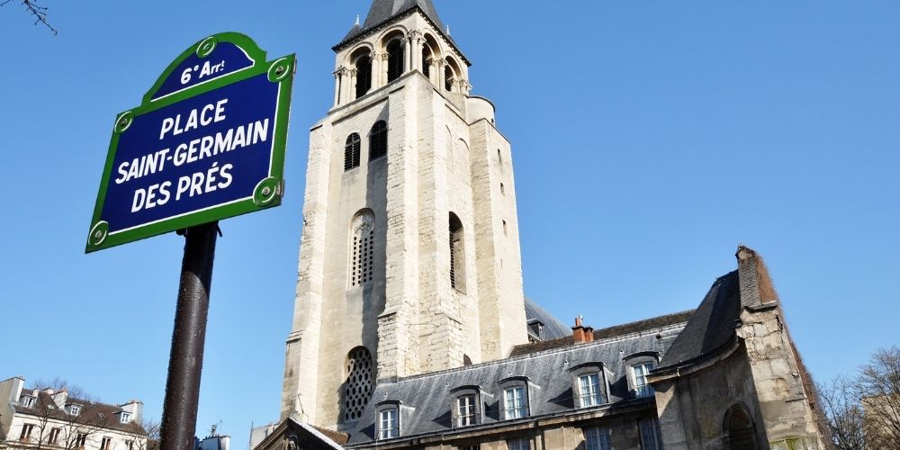 photo de l'église de saint germain des prés