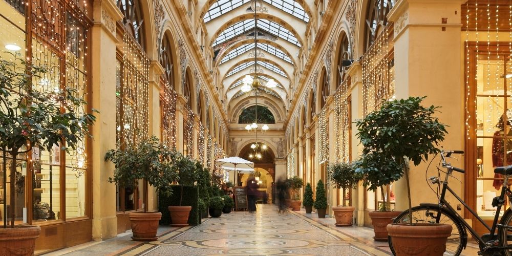 photo des passages couverts à paris