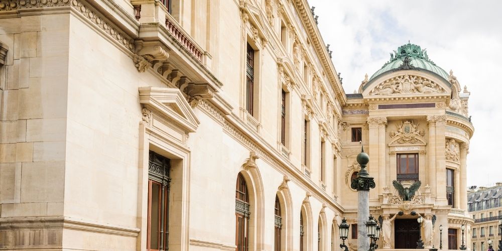 photo de l'opéra garnier à paris