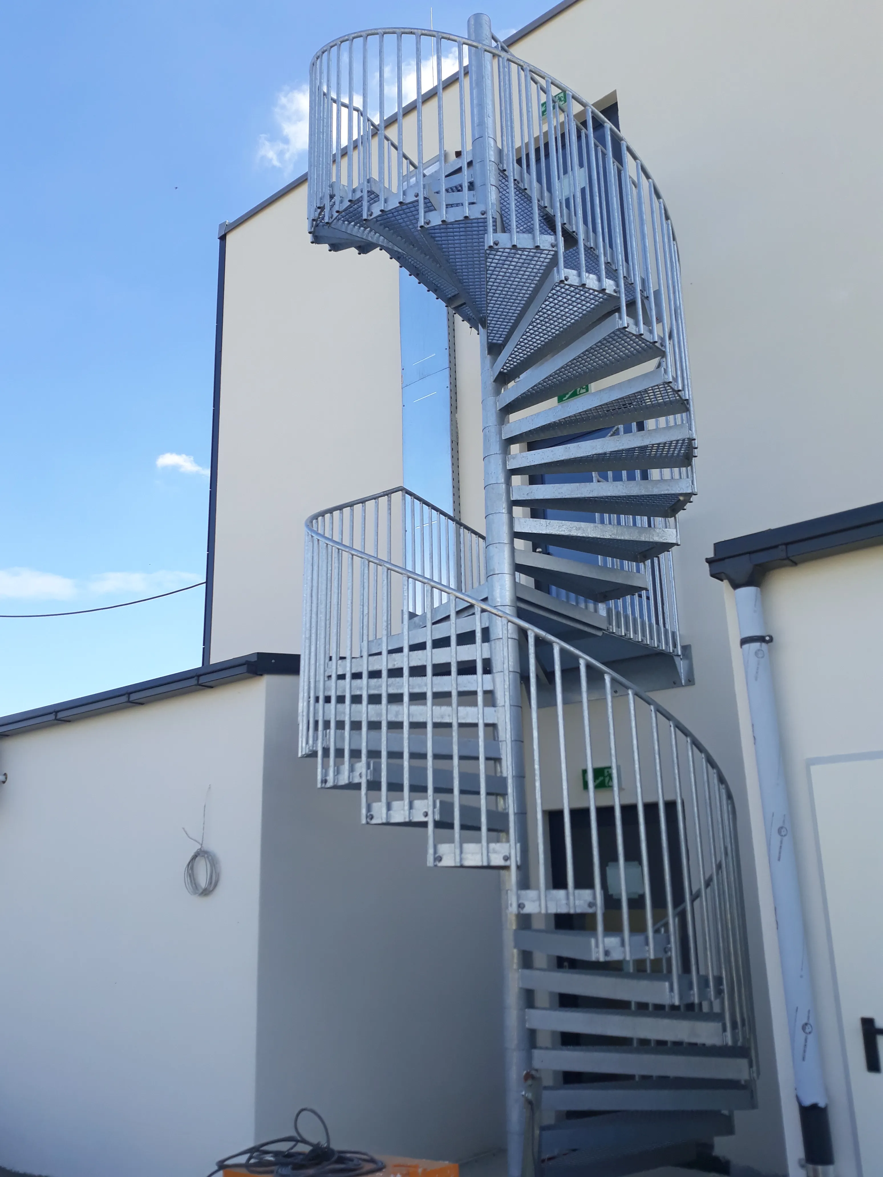 Treppen & Treppentürme – Projektbeispiel 2 von Metallbau Meier