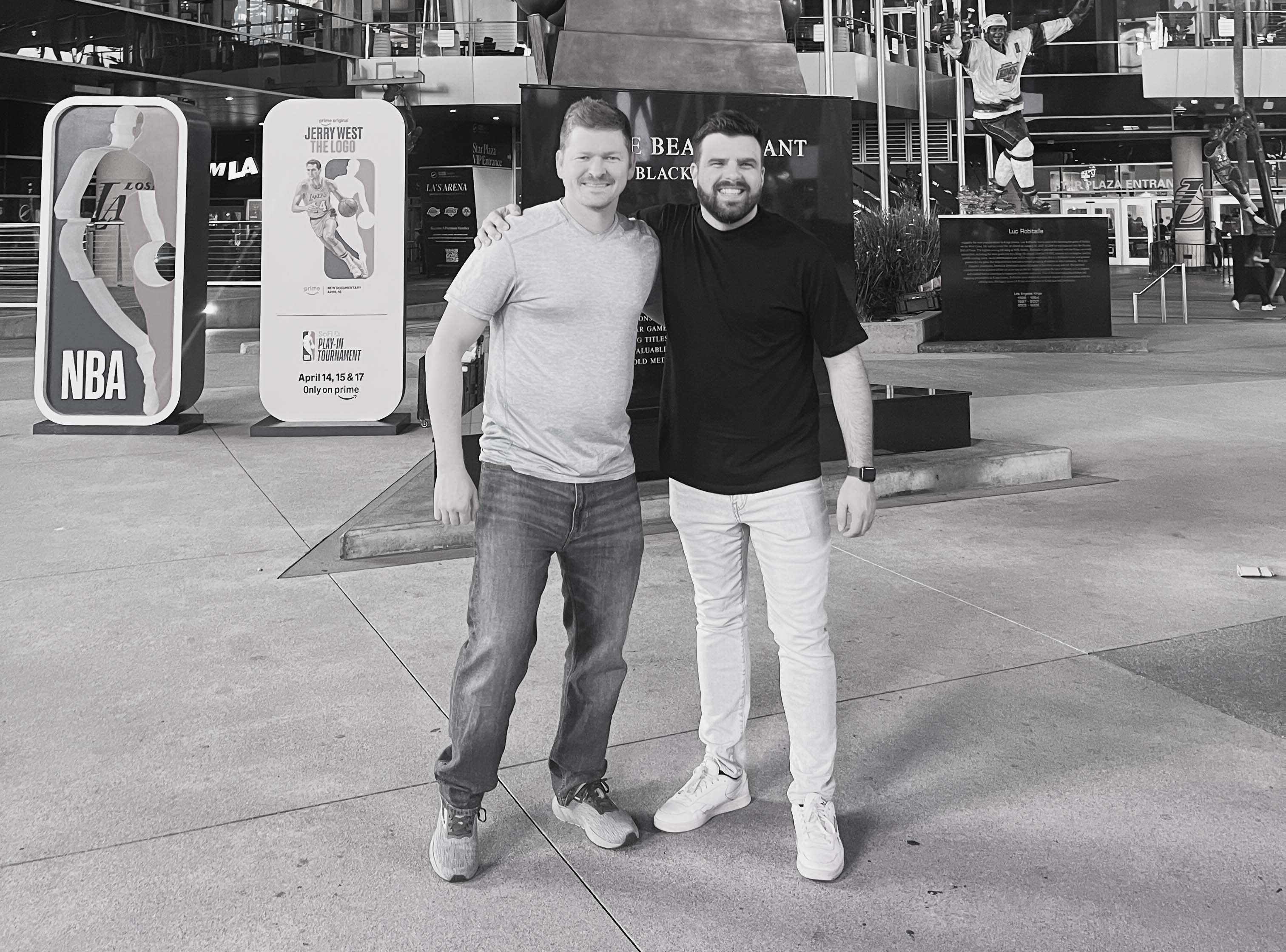 Wesley Dean and Aaron Fussner, founders of Comet Capture Media