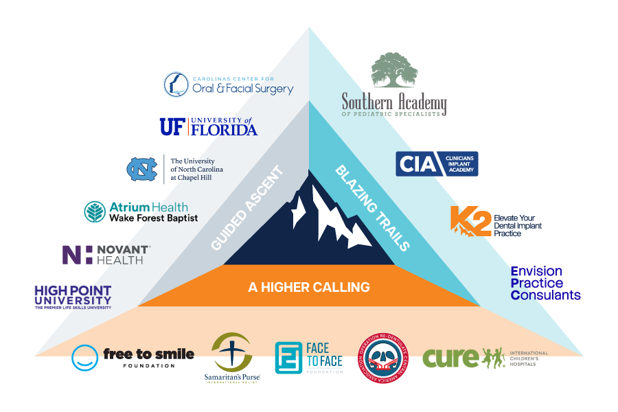 Diagram of Dr. Kapitan's organizations