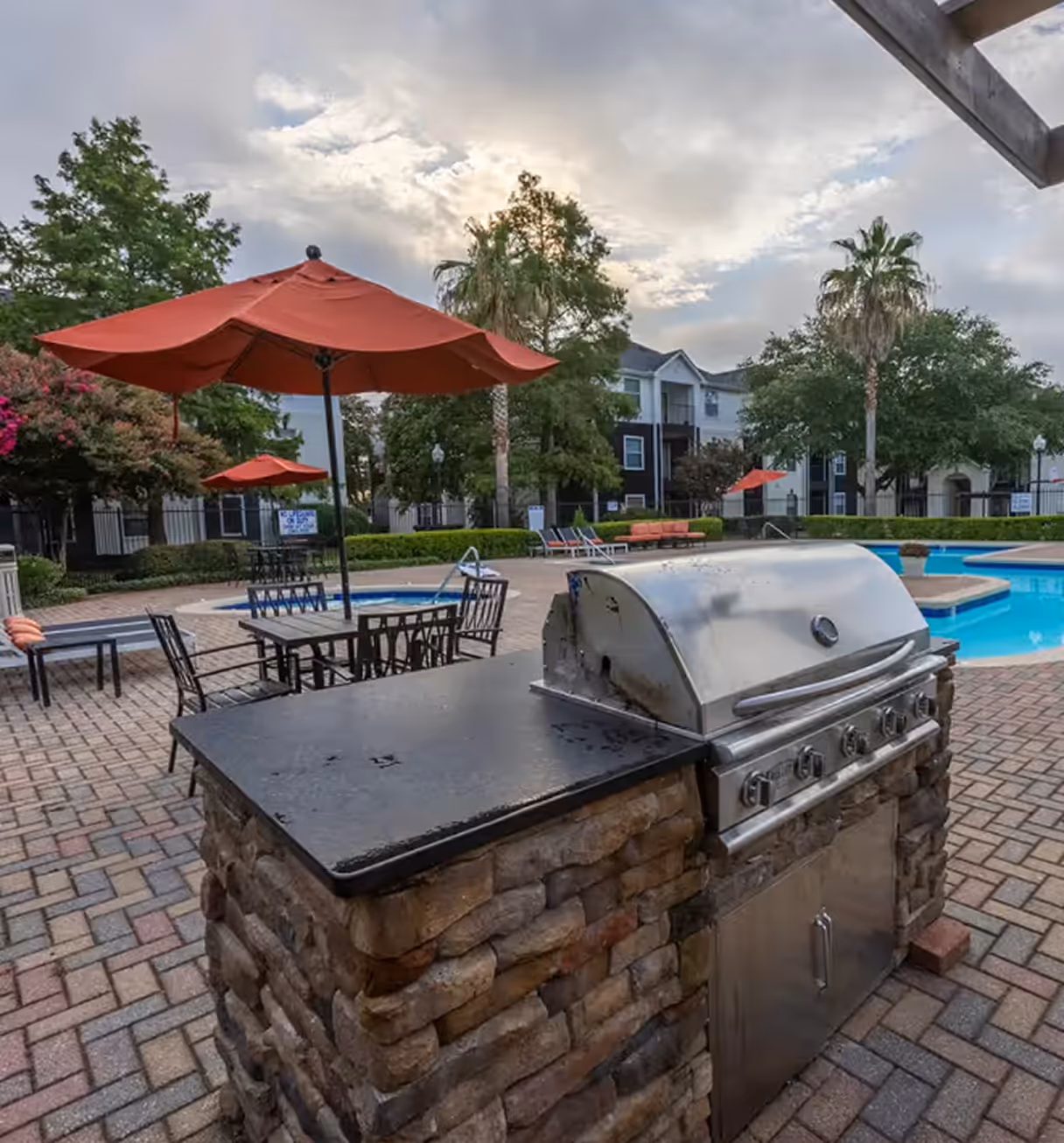 Grilling Courtyard