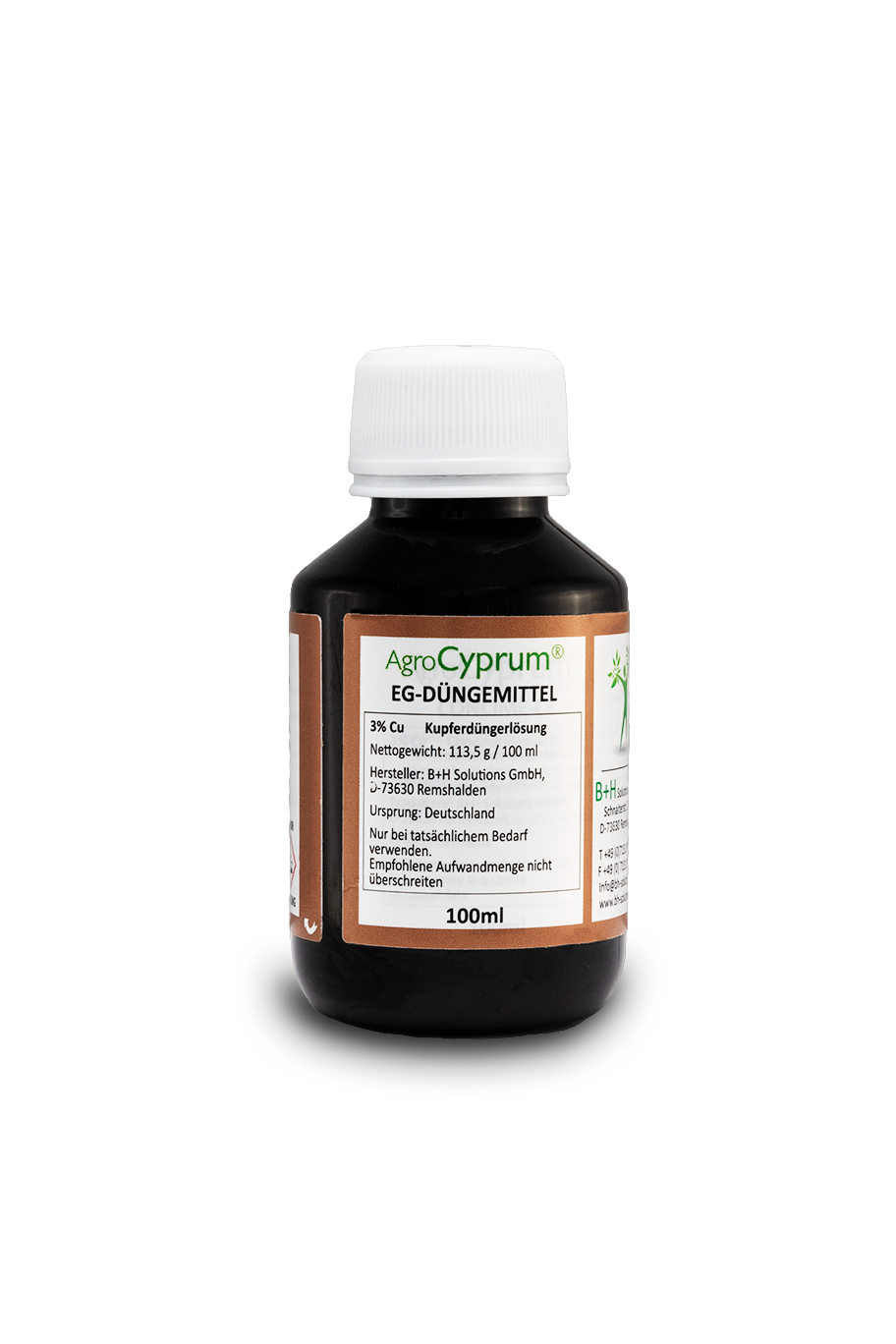 Produktflasche AgroCyprum, EG-Düngemittel