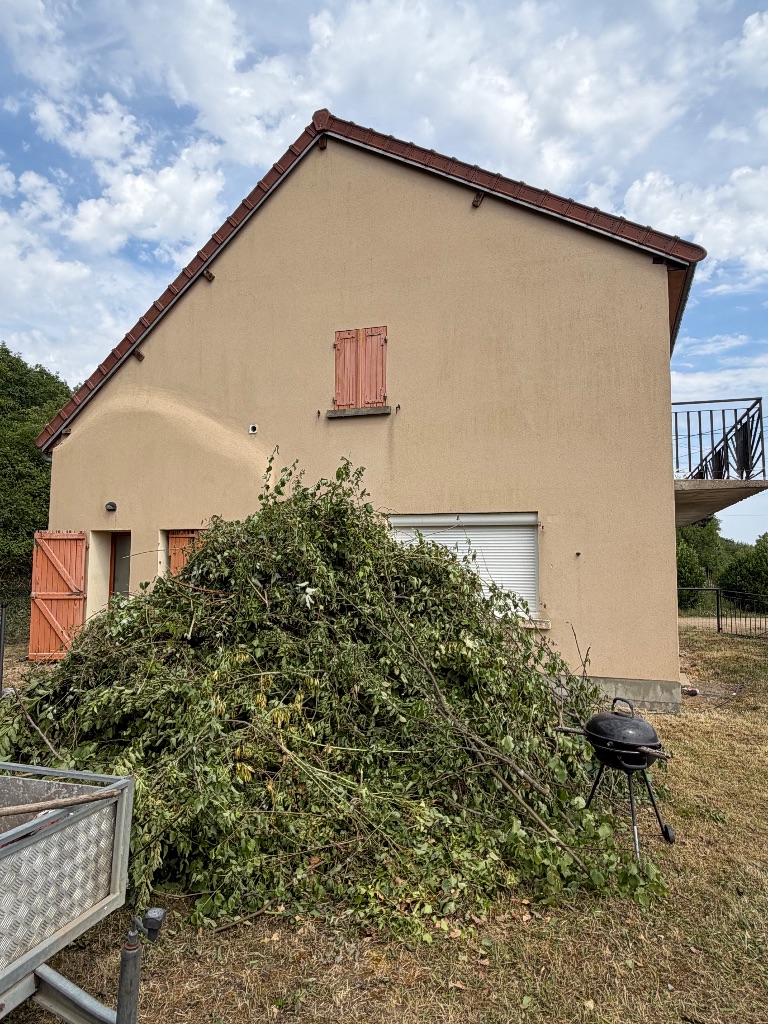 Après : Nettoyage de façade enduit à La Chapelle-Saint-Ursin