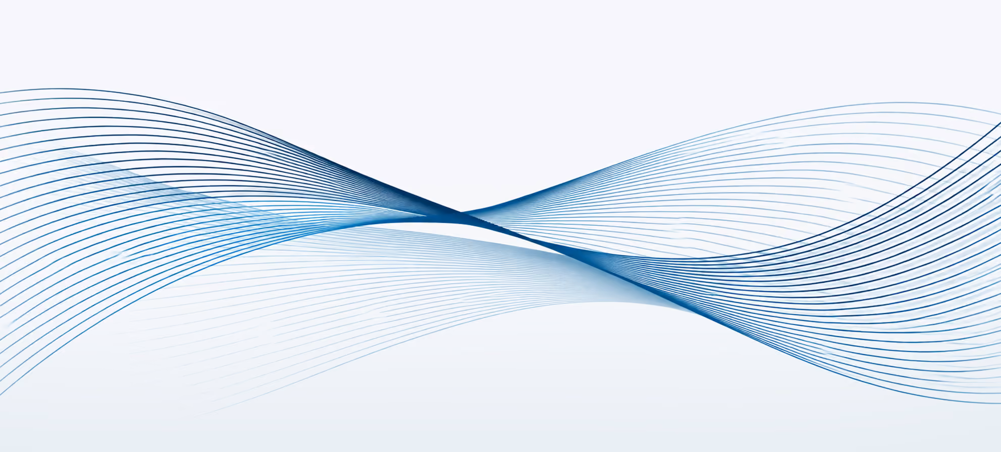 Crossing wave lines graphic