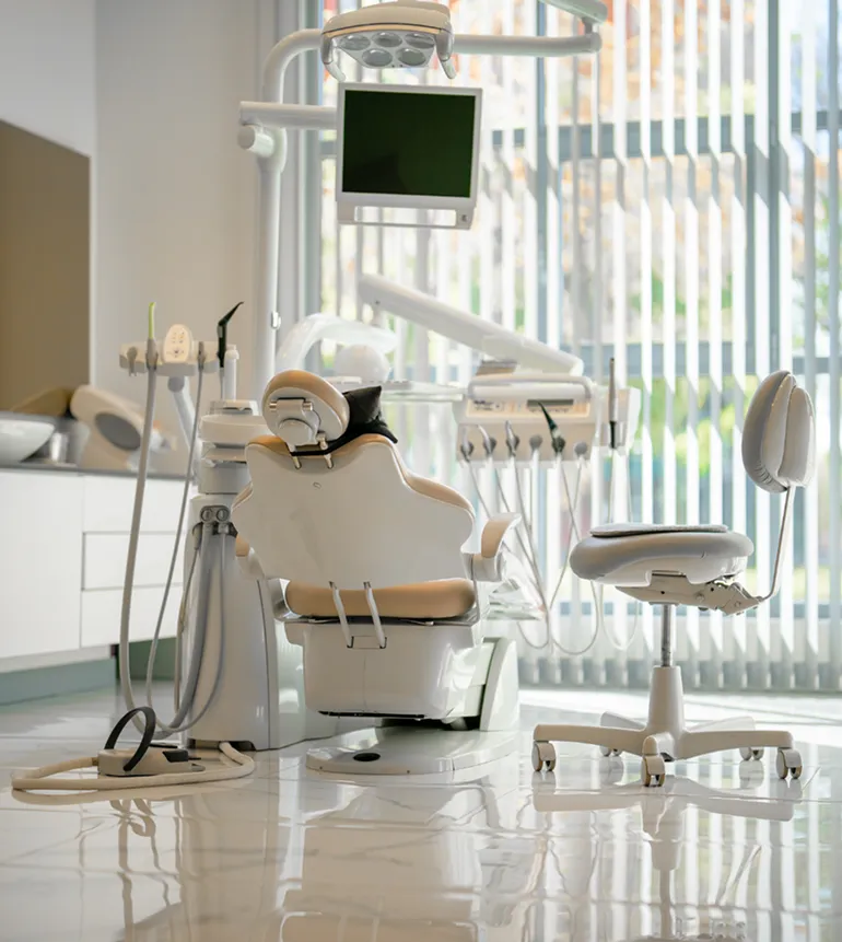 Modern dental treatment room at Drift Dental in Stuart, FL