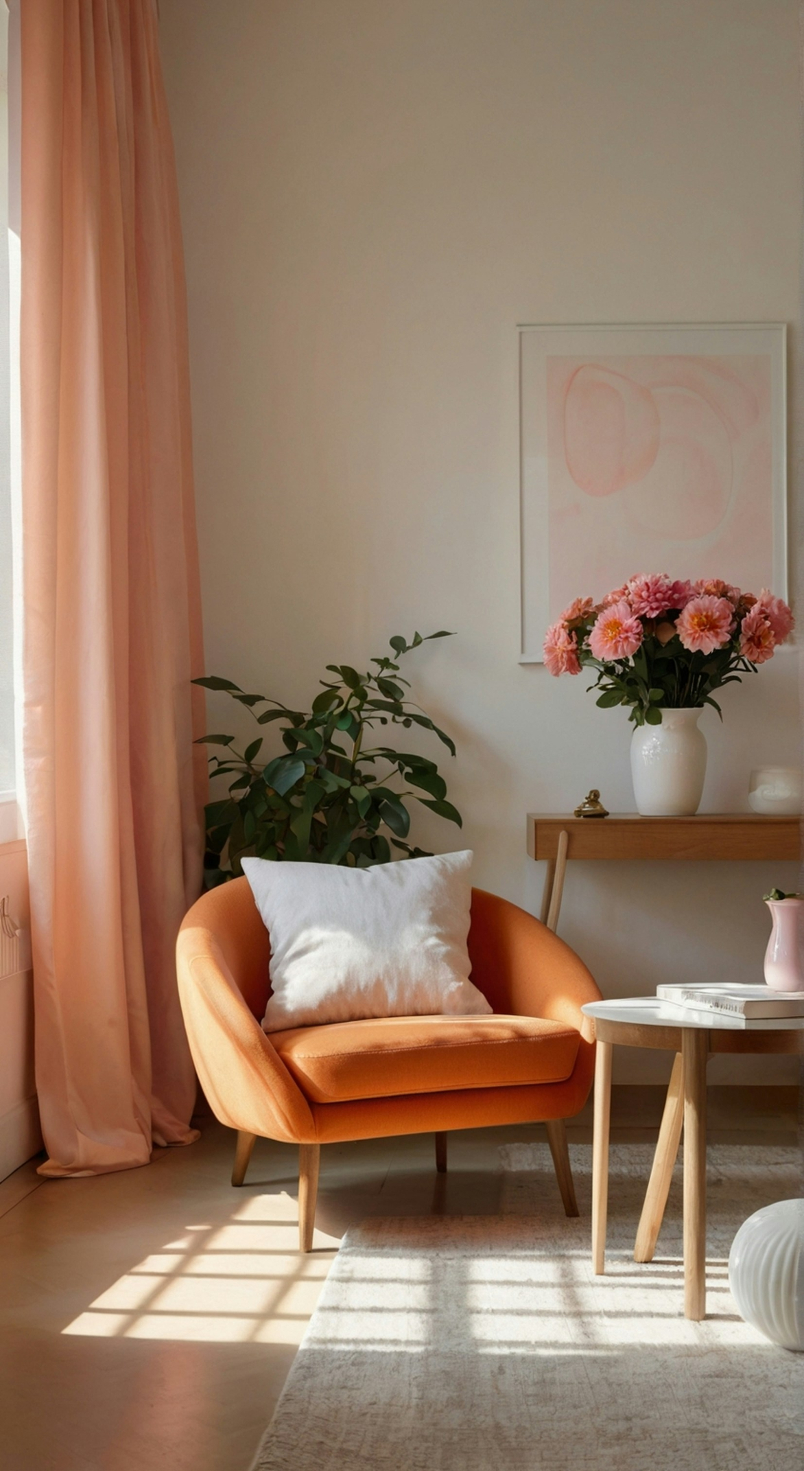 Chairs by window stock image