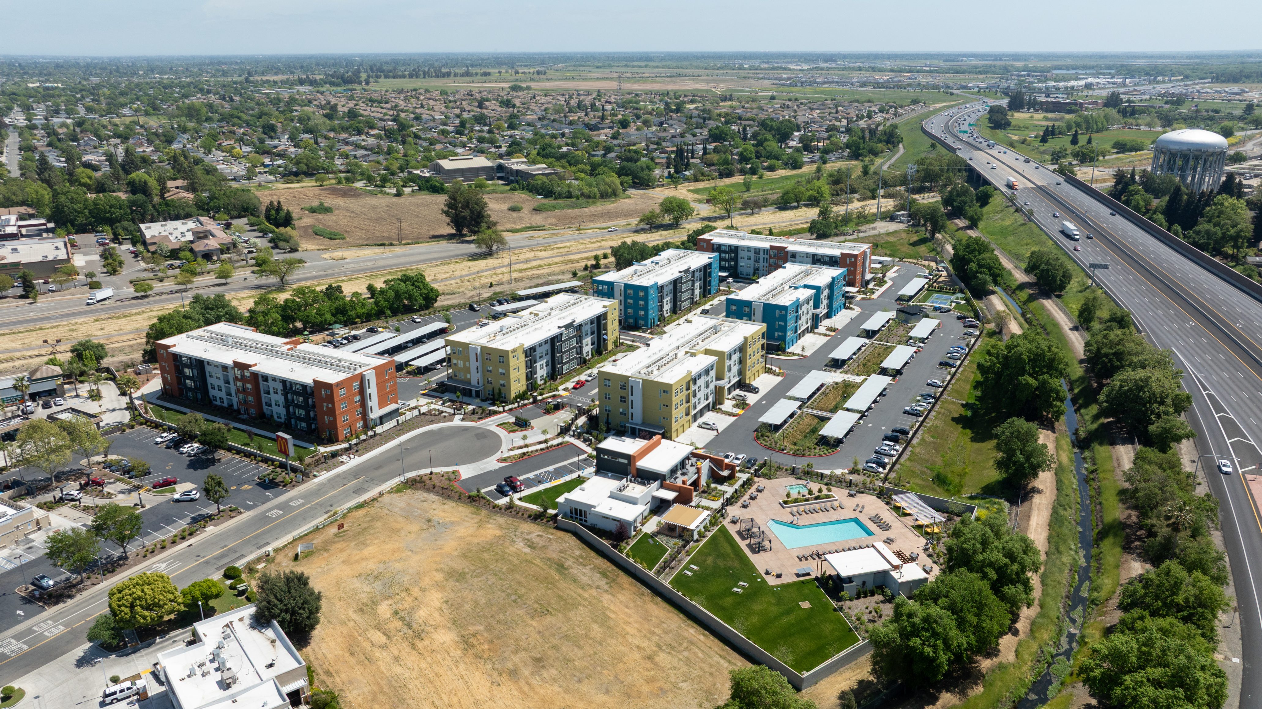 Aerial view