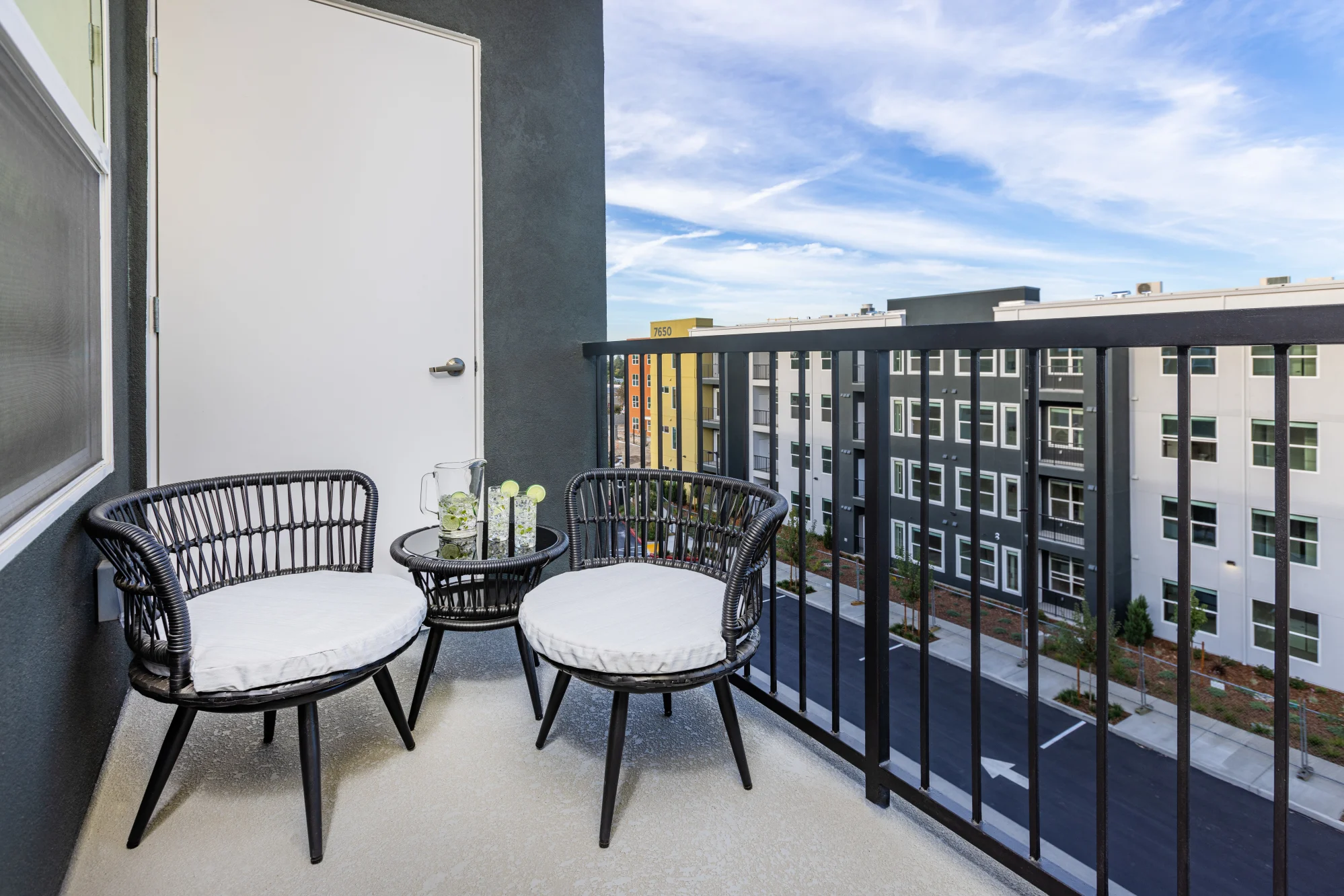 Porch and balcony