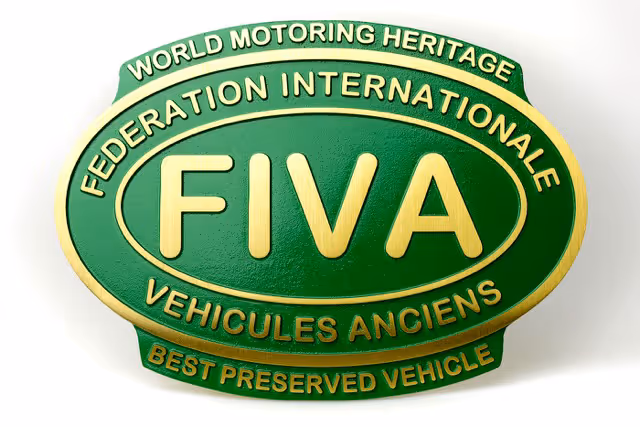 Logo Fédération Internationale des Véhicules Anciens (FIVA)
