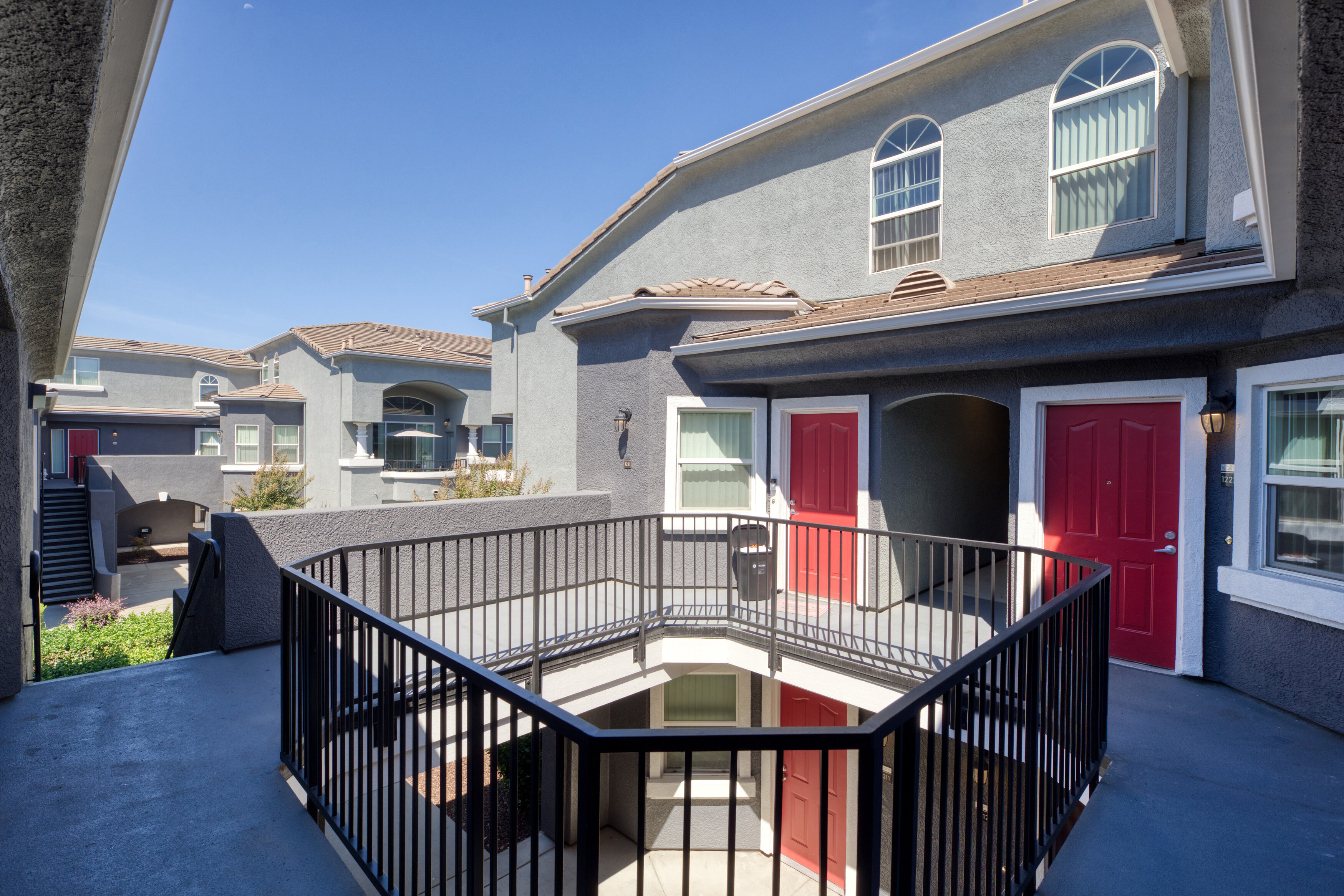 Front doors to apratments