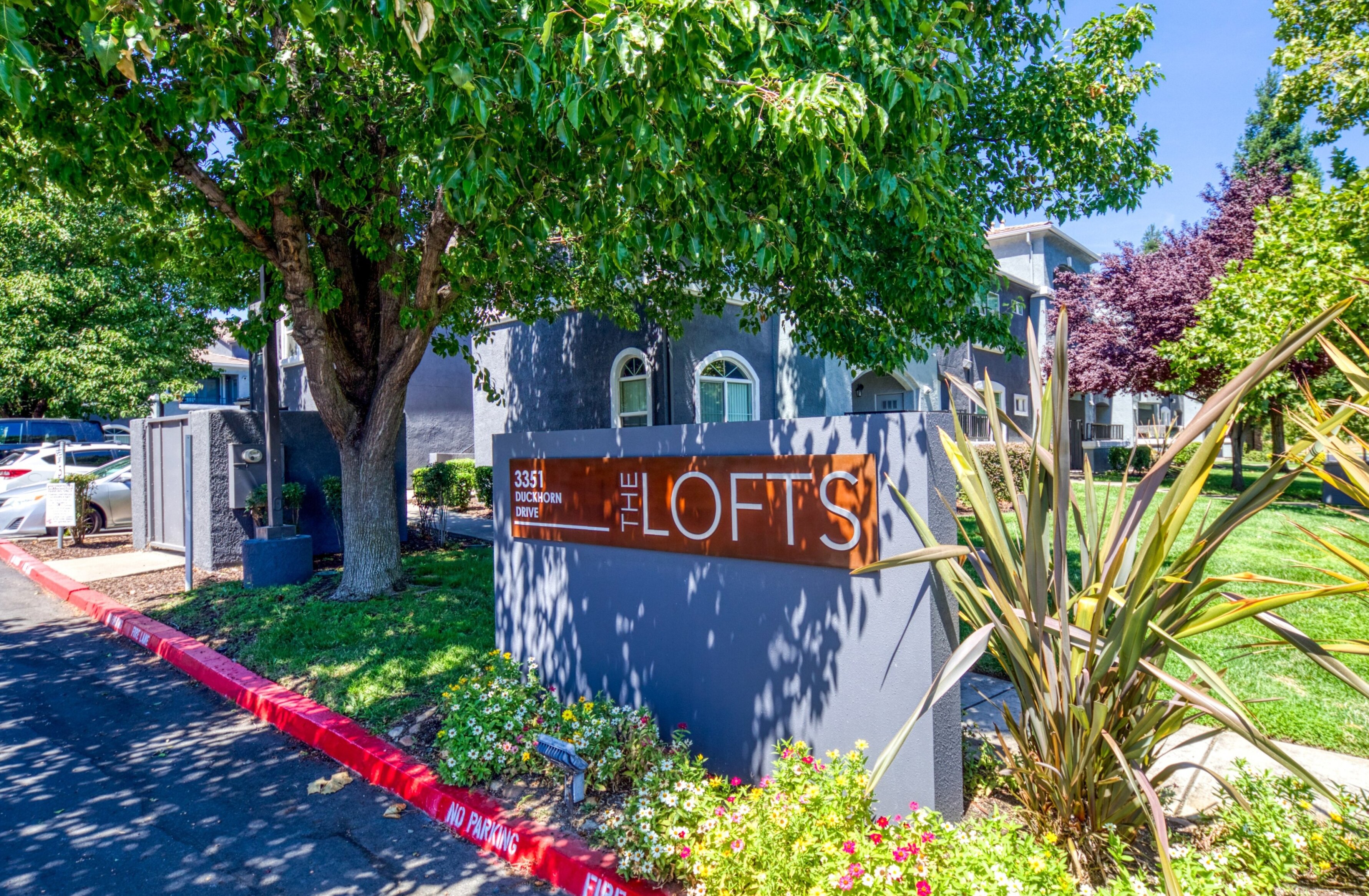 Entrance to property