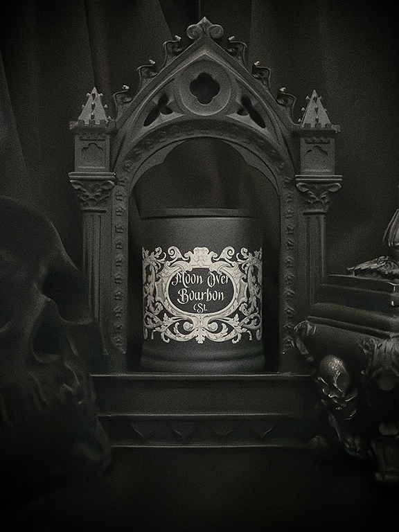 Presque Isle 10oz Ceramic Candle~Moon Over Bourbon Street