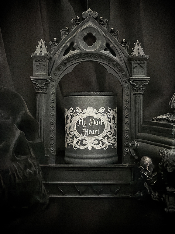 Presque Isle 10oz Ceramic Candle~My Dark Heart