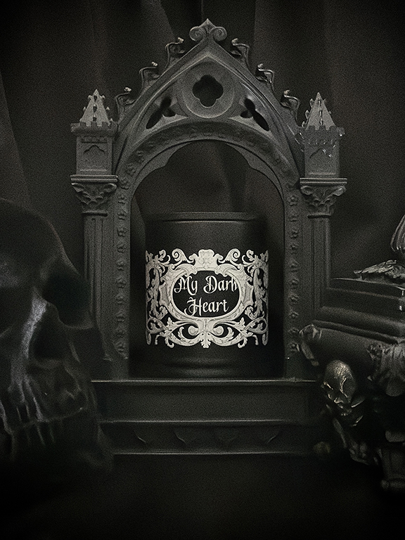 Presque Isle 10oz Ceramic Candle~My Dark Heart