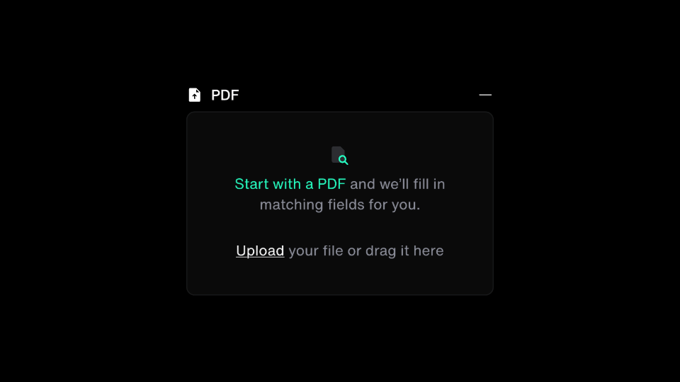 A PDF being parsed by BLTN
