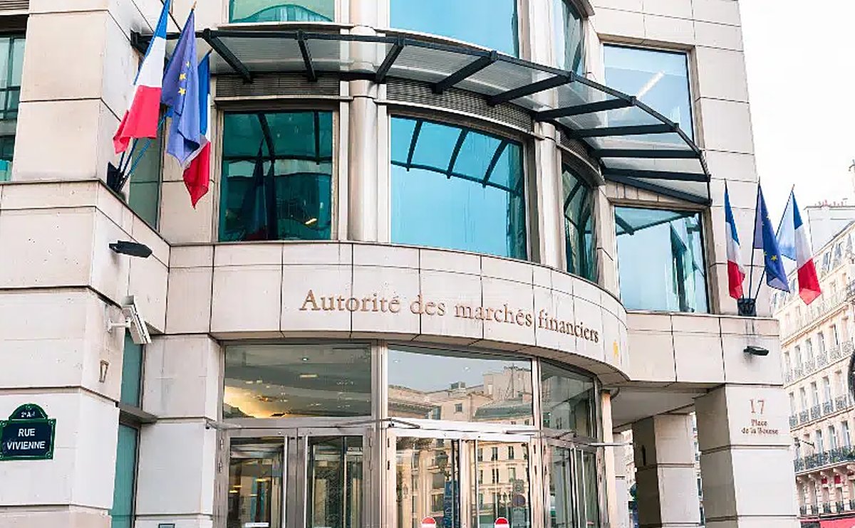 Siège de l'Autorité des marchés financiers (AMF), rue Vivienne à Paris