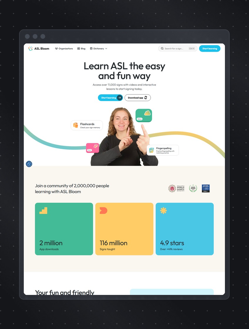 ASL Bloom