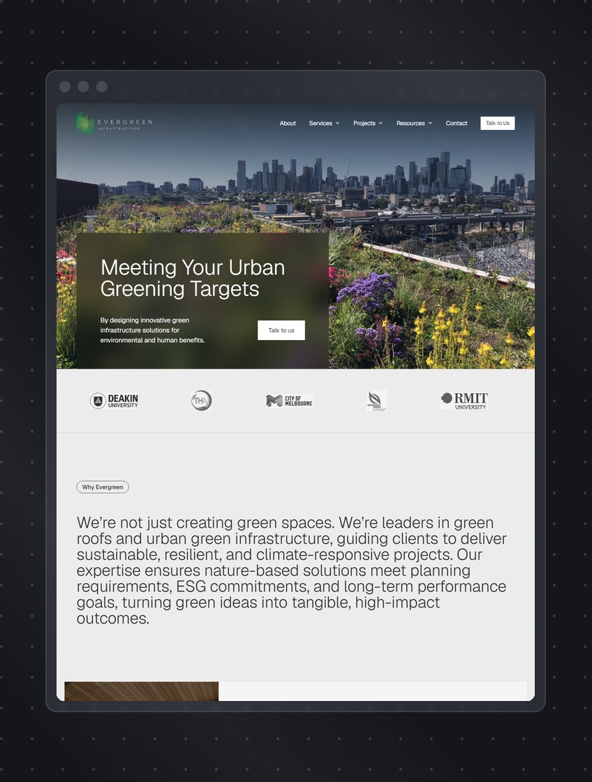 Evergreen Infrastructure