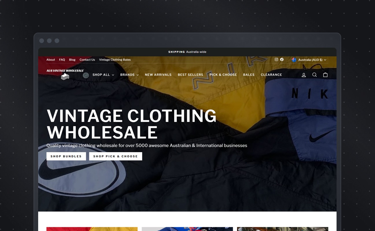Aus Vintage Wholesale