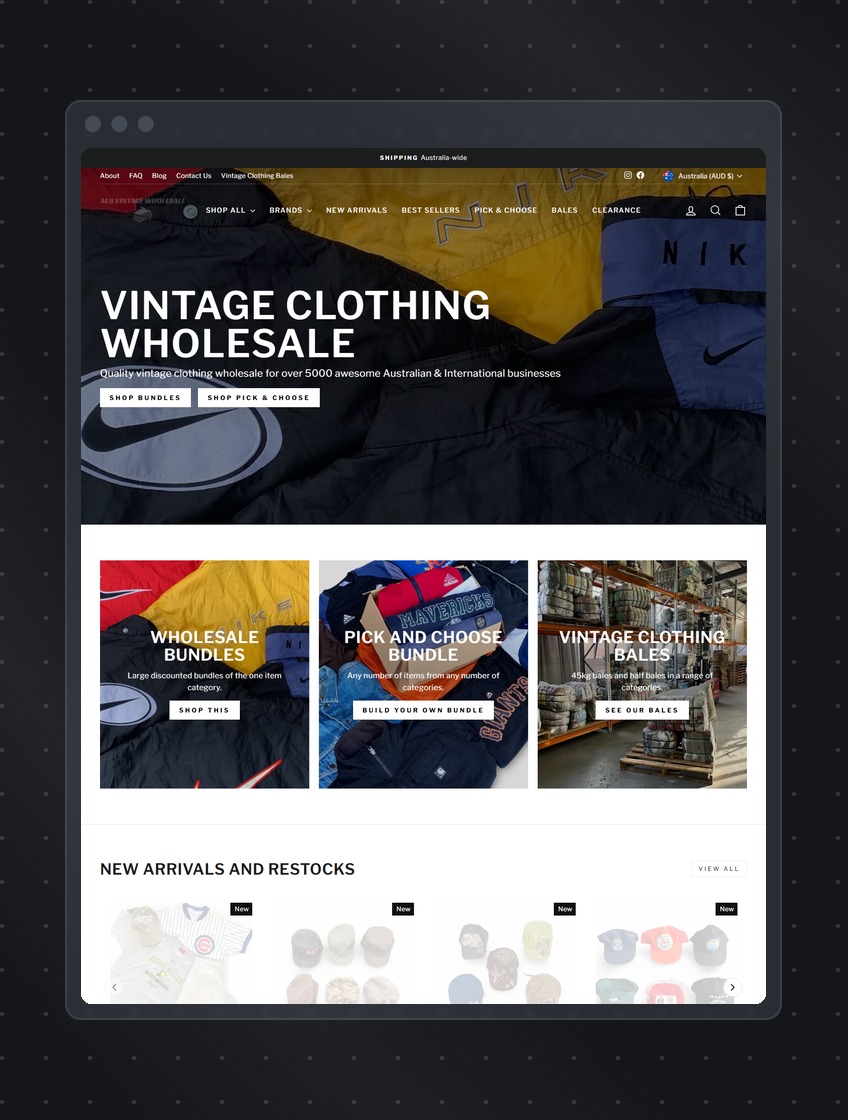 Aus Vintage Wholesale