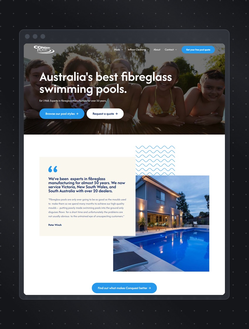 Conquest Pools