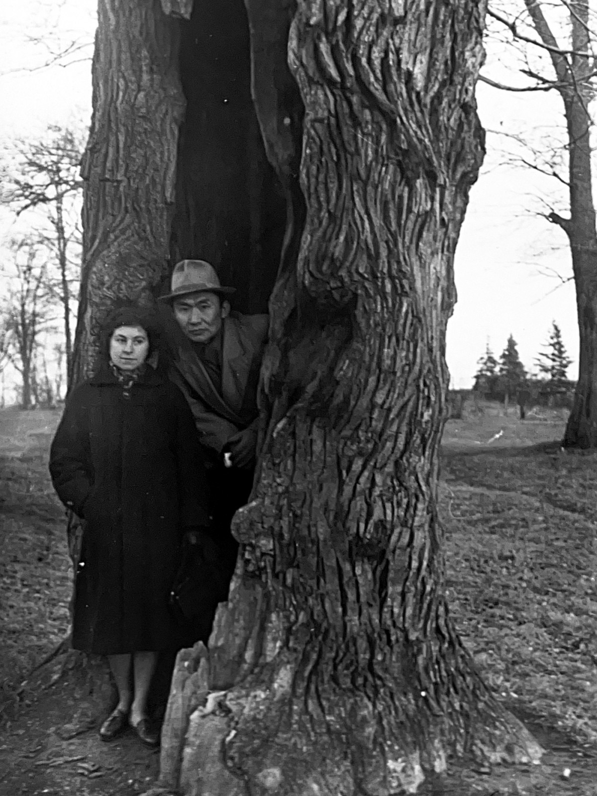 Bidija Dandarons un Natalija Kovrigina, 1957. gada janvāris