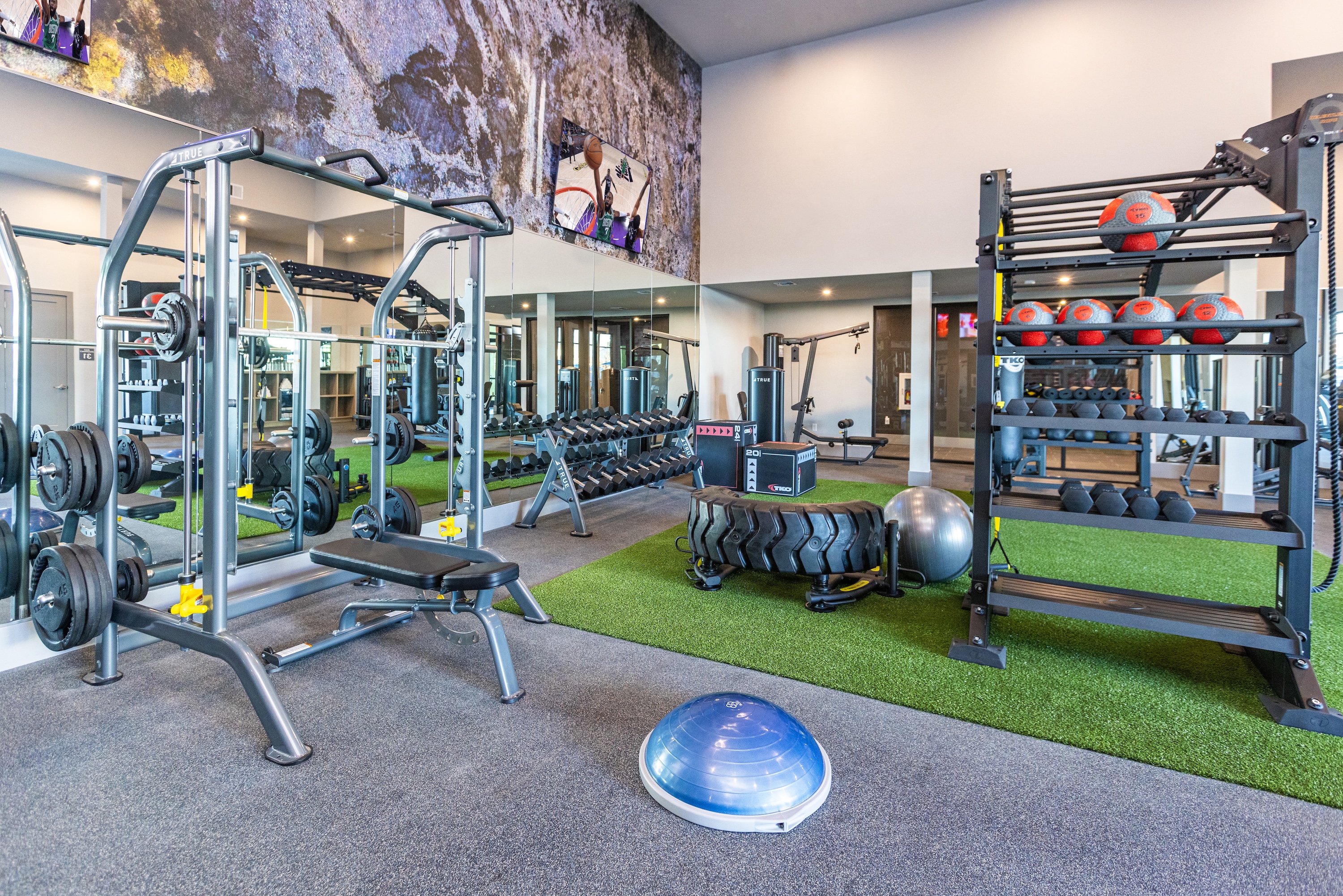 Gym and fitness center