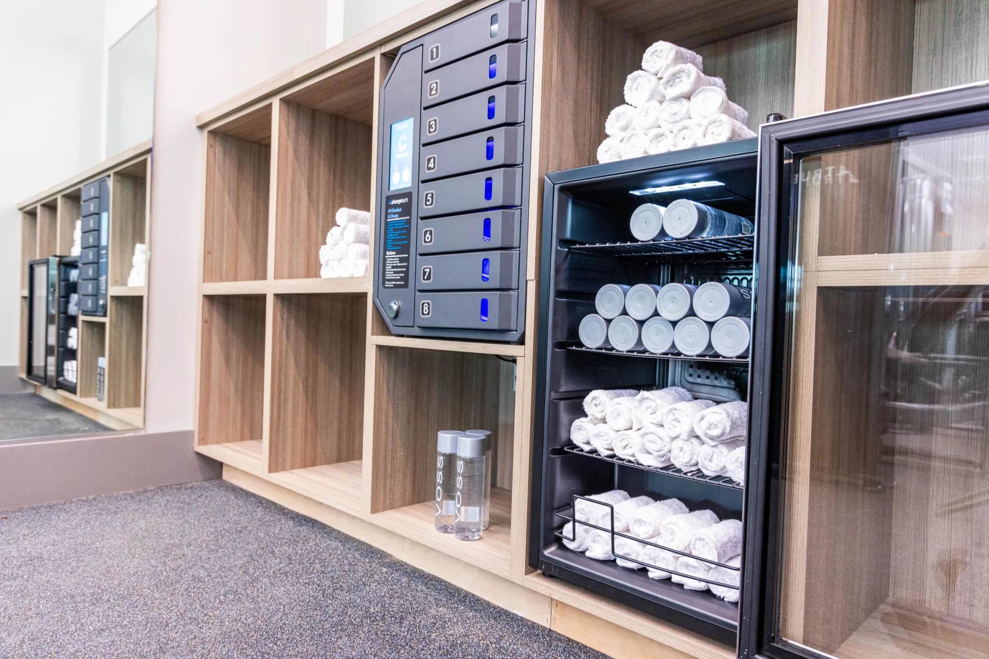 Locker room