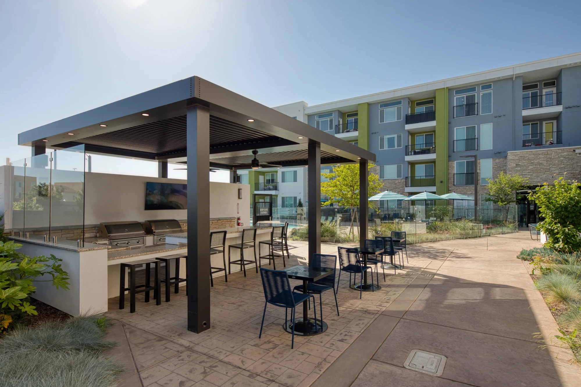 Outdoor seating
