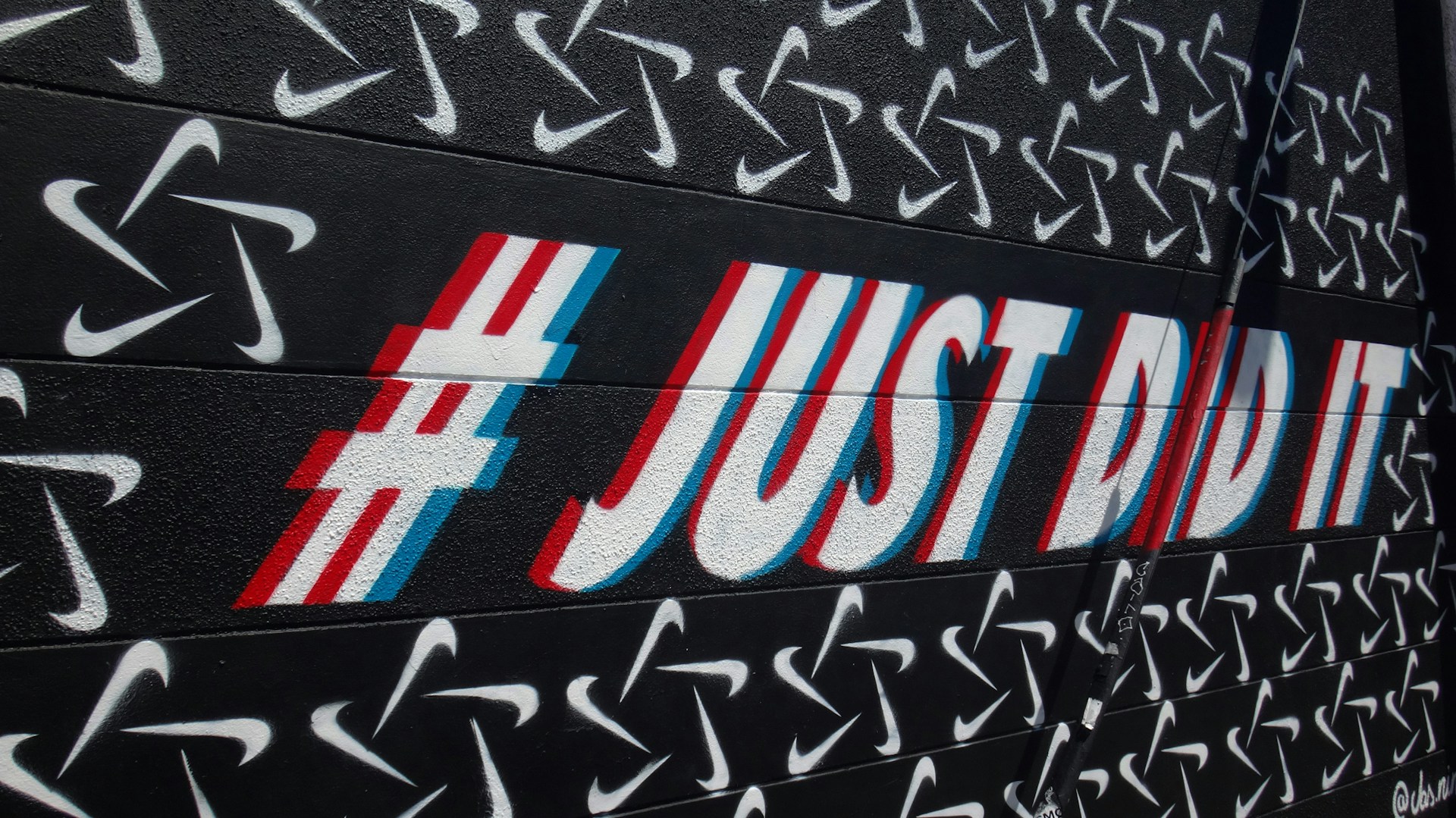 Hashtag just did it campaign for Nike