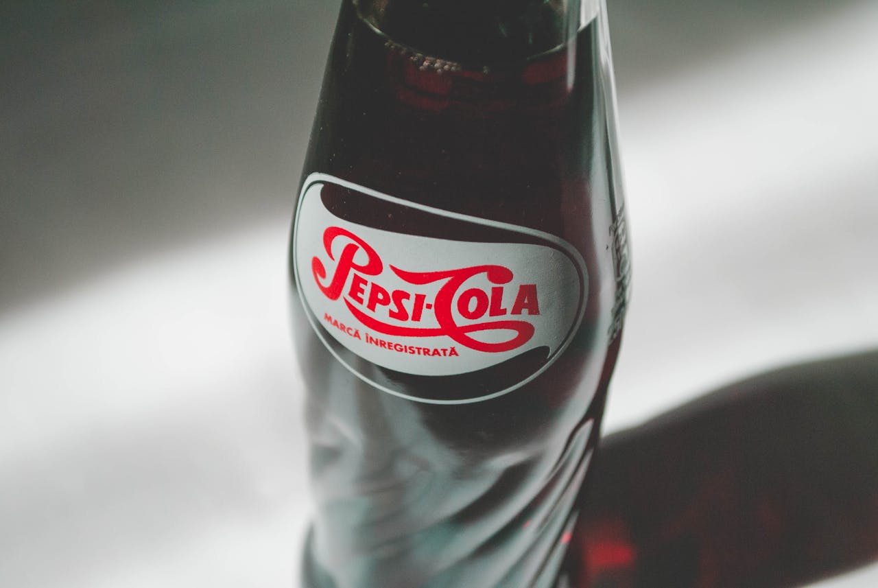 Old fashioned Pepsi bottle