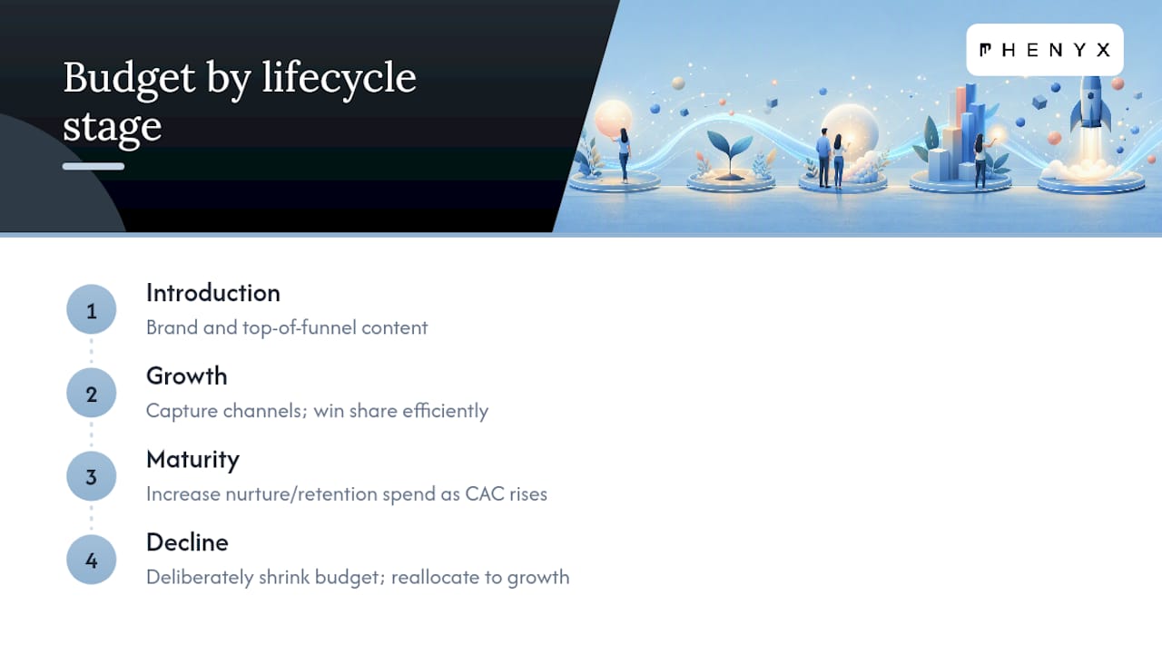How Should the Product Lifecycle Shape Your Budget? — overview diagram