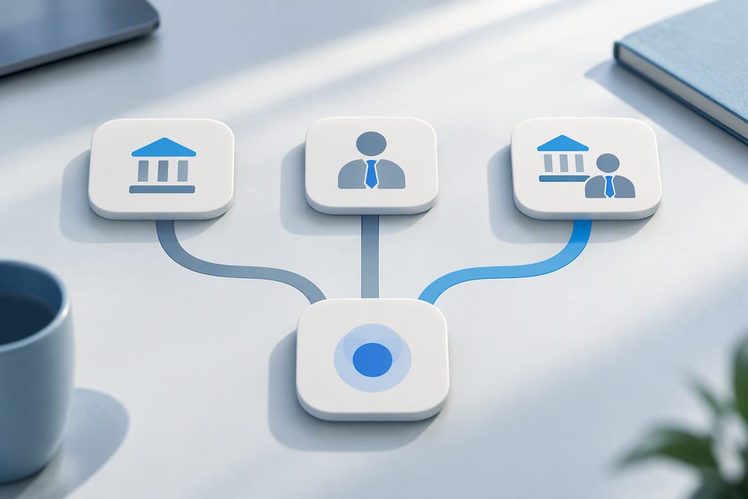 Lender brand and officer messaging paths