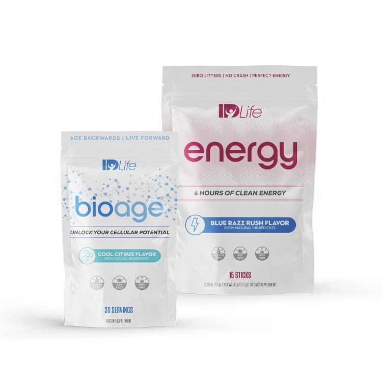 IDX bundle: BioAge and Energy pouches