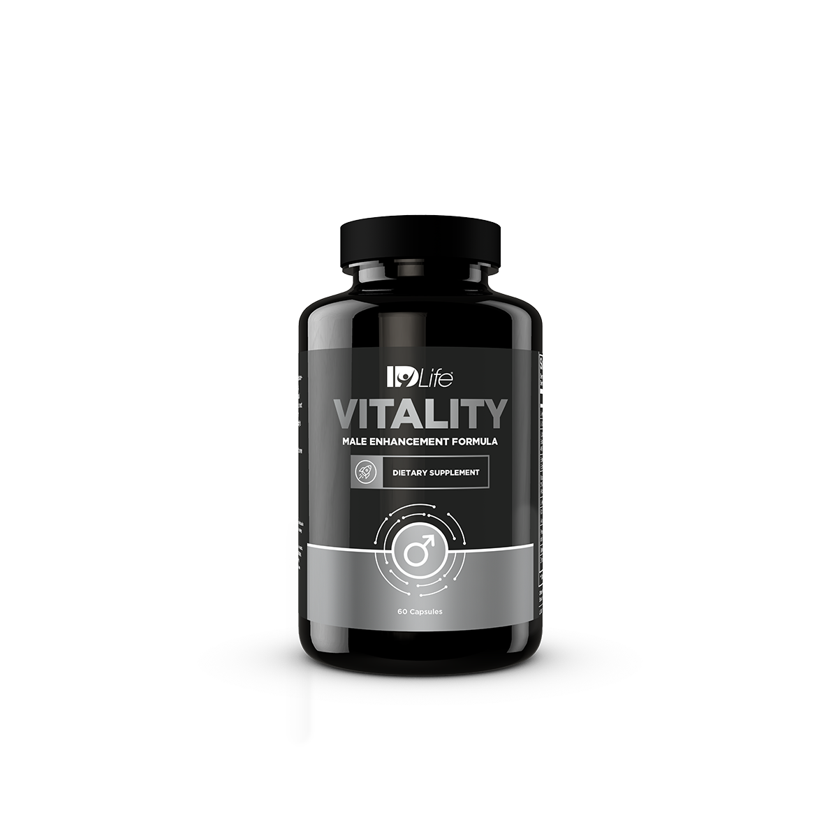 Vitality bottle, front label